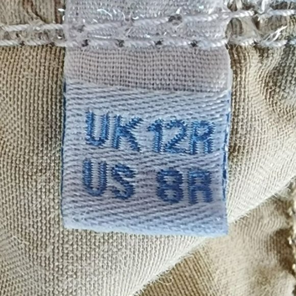 Boden Zipper Ankle White Denim Skinny Jeans Womens 8 - Picture 7 of 8